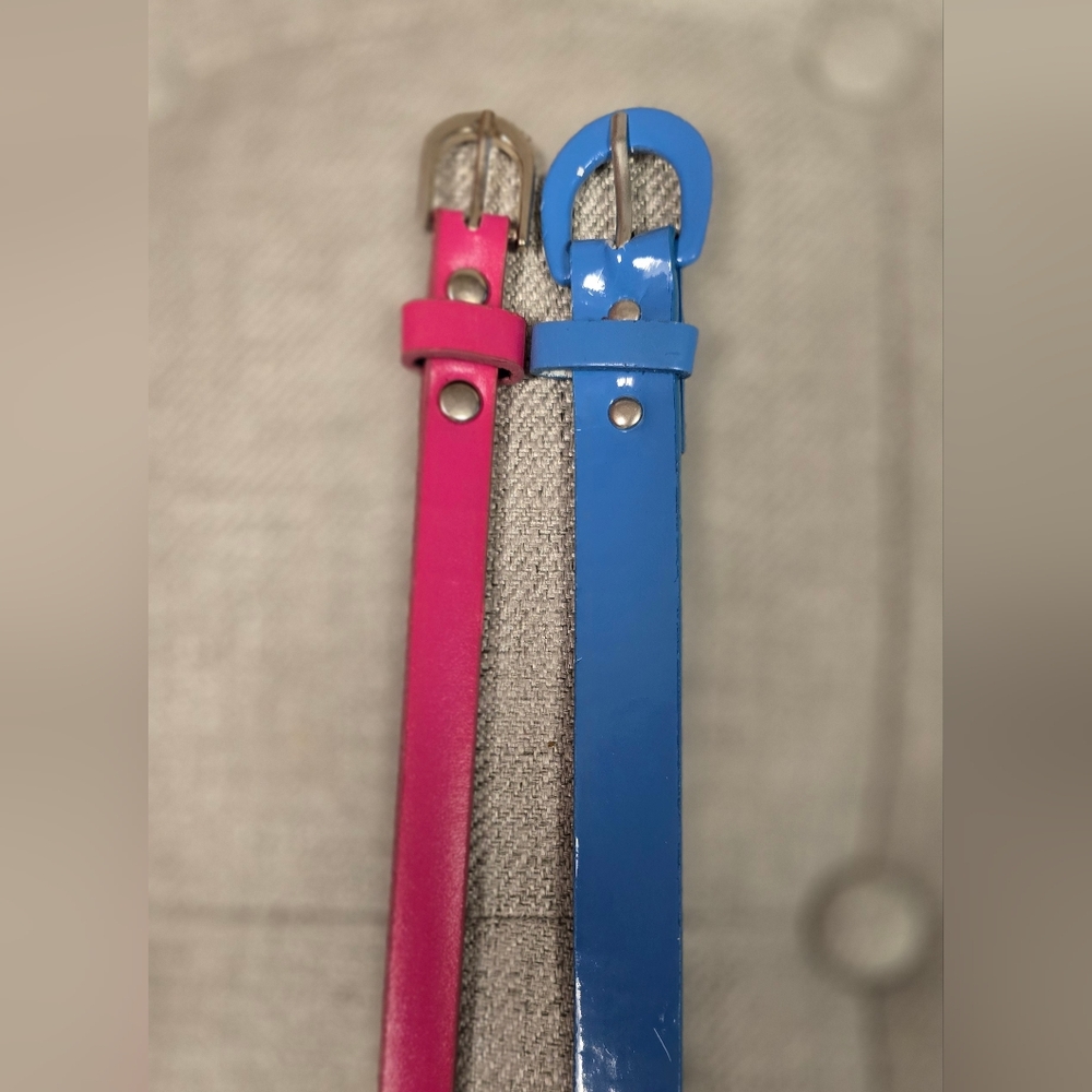 Source Unknown Pink and Blue Women's Belts